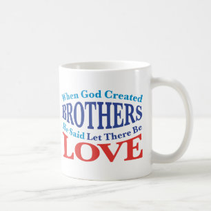 Caneca De Café Quando Deus Criou Irmãos