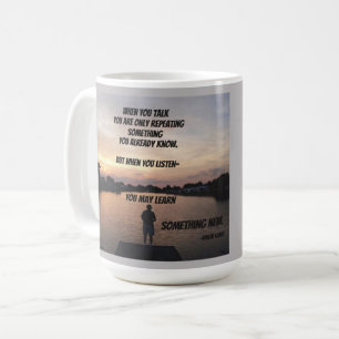 CANECA DE CAFÉ QUANDO FALAR MUG