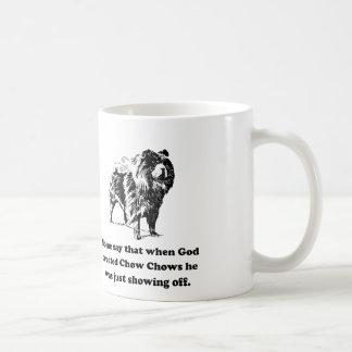 Caneca De Café Quando o deus criou comidas de comida