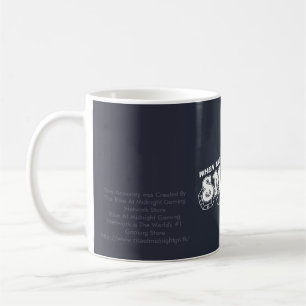Caneca De Café Quando O DM sorri, está demasiado atrasado -