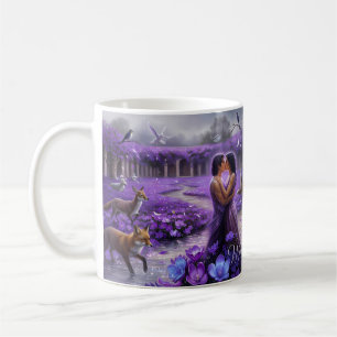 Caneca De Café Quando os Pombos Choram Jardim Amor e Sombra Canec