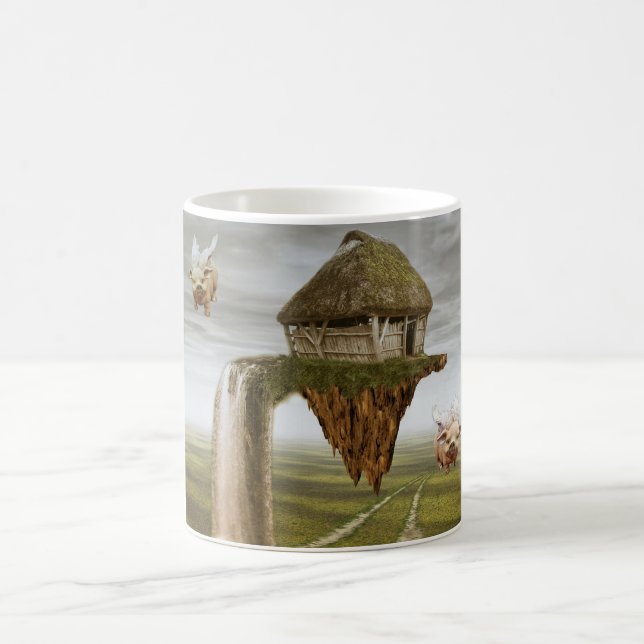 Caneca De Café Quando os porcos voarem (Centro)