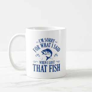 Caneca De Café Quando Perdi Aquele Peixe