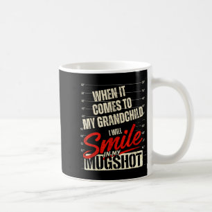 Caneca De Café Quando se Trata do Sorriso do Neto na Foto da Polí