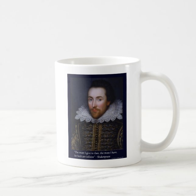 Caneca De Café "Quanto Mais Dou" Presentes de Citação de Amor de  (Direita)