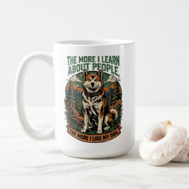 Caneca De Café Quanto mais eu gosto do meu cachorro