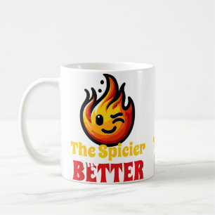 Caneca De Café Quanto Mais Picante Melhor Aditivo de Pimenta Chil