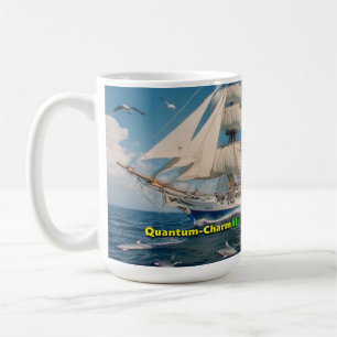 Caneca De Café Quantum-Charm AI solicitado Entrega de Altura de N