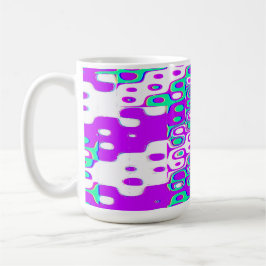 Caneca De Café Quantum Physics Geometric Pattern