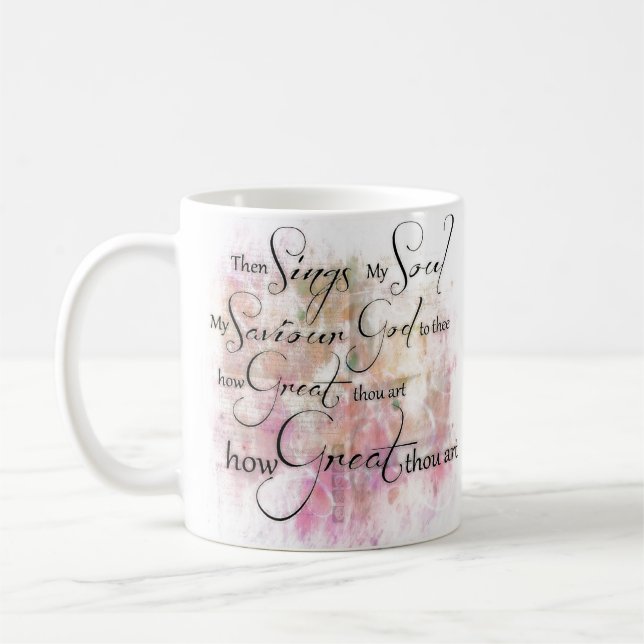 Caneca De Café Quão grande és (Esquerda)