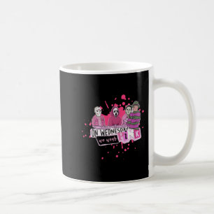 Caneca De Café Quarta-feira. Nós Usamos Vilão de Terror Nk Hallow