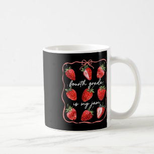 Caneca De Café Quarta Série É Minha Geleia Morango Coquette De Vo