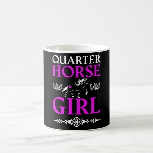 Caneca De Café Quarter Horse Girl (Centro)