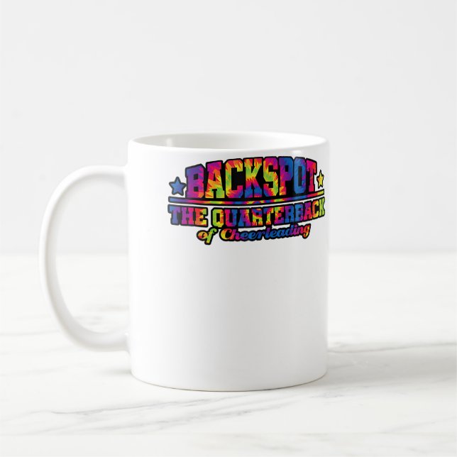 Caneca De Café Quarterback de Backspot de Líder de Torcida T (Esquerda)