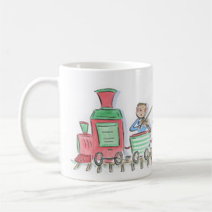 Caneca De Café Quarteto de String de Comboio