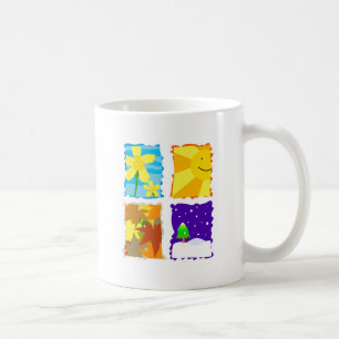 Caneca De Café Quatro estações