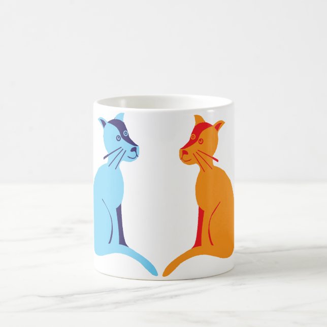 Caneca De Café quatro gatos (Centro)