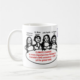 Caneca De Café Quatro mulheres ignoram Wolbachia por RoseWrite