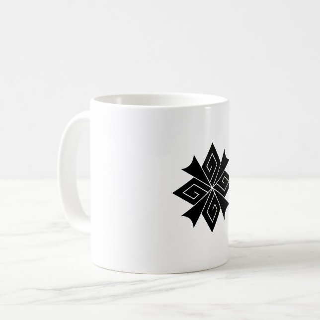 Caneca De Café Quatro raios com trovoadas (Frente Esquerda)