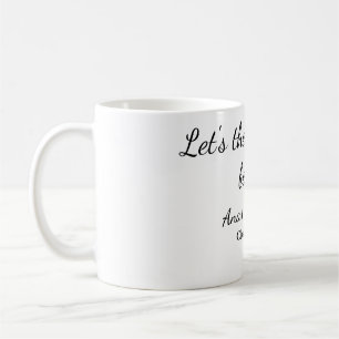 Caneca De Café que a aventura começa turma de formandos de 20XX