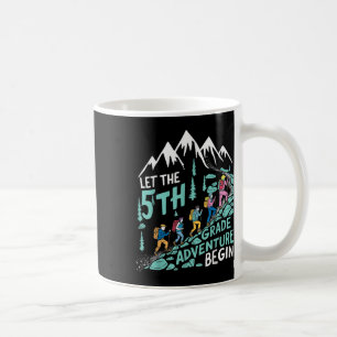 Caneca De Café Que A Aventura De 5 Comece De Quinto Grau