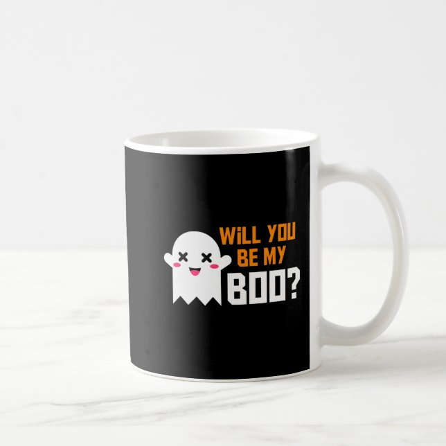 Caneca De Café Que Bonito Você Será Meu Fantasma De Boo Halloween (Direita)