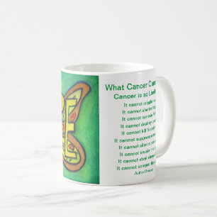 Caneca De Café Que Cancer Não Pode Fazer Poem Esperar Que A Xícar