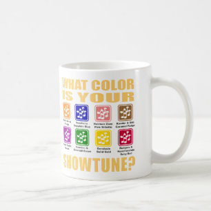 Caneca De Café Que cor/caneca de Showtune