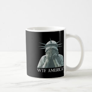 Caneca De Café Que diabos América _