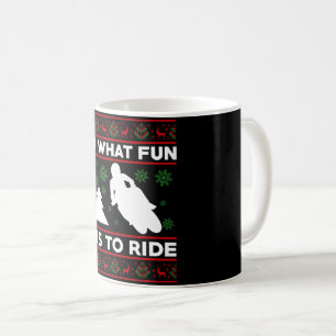 Caneca De Café Que Diversão É Andar de Moto Dirt Bike
