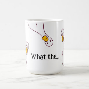 Caneca De Café Que... Ganso Bobo