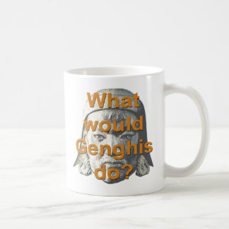 Caneca De Café Que Genghis faria?