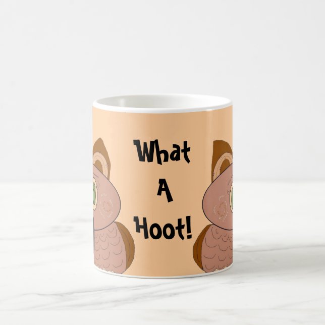 Caneca De Café Que Hoot! (Centro)