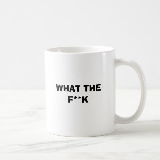 CANECA DE CAFÉ QUE O F ** K