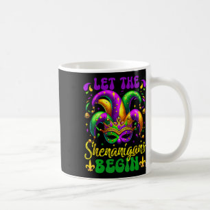 Caneca De Café Que Os Shenanigans Comecem A Mardi Gras 2025 Homen