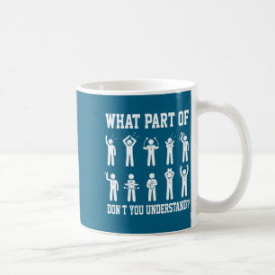 Caneca De Café Que Parte De Você Não Entende Árbitro De Futebol H