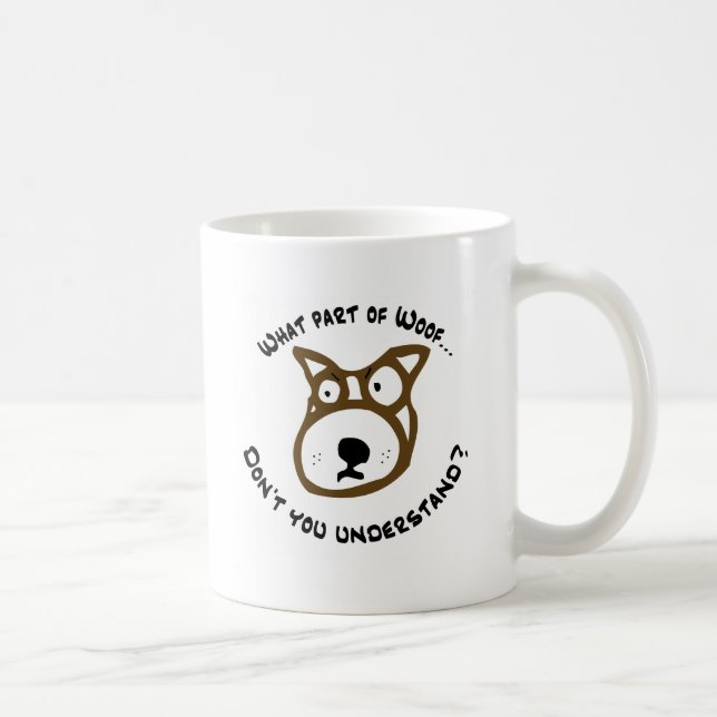 Caneca De Café Que parte do Woof… (Direita)