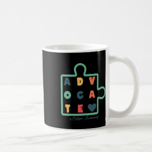 Caneca De Café Quebra-cabeça Advocate Autismo Sensibilização Supo