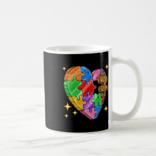 Caneca De Café Quebra-cabeça do Coração do Autismo Dia Mundial de