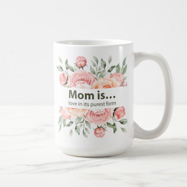 Caneca De Café Quebra do Dia de as mães Inspirador (Direita)