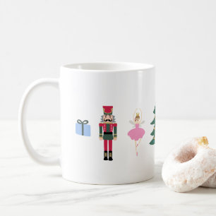 Caneca De Café Quebra-Nozes Deixar Neve Cupão de Natal