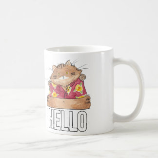 Caneca De Café Quebrando Gato Notícias do Quintal