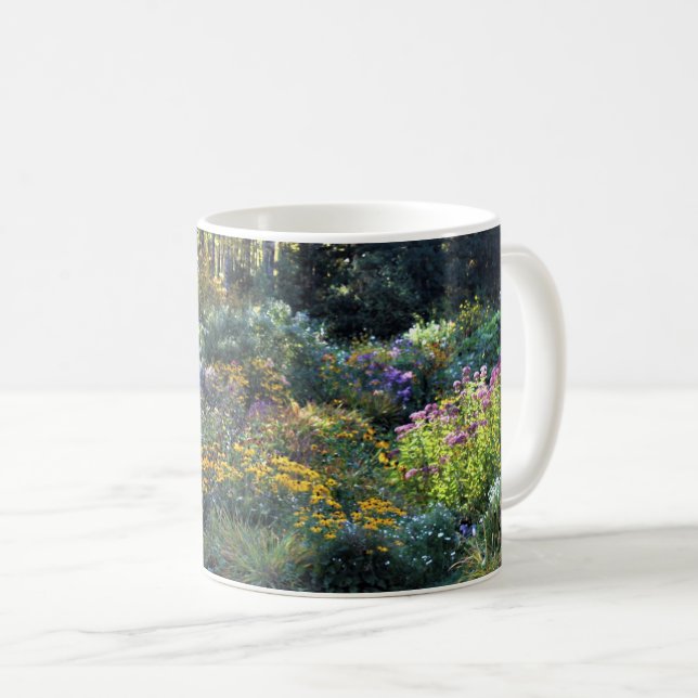 Caneca De Café Queda antecipada nos jardins (Frente Esquerda)