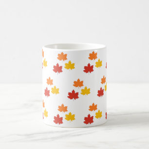 Caneca De Café Queda/outono/folhas