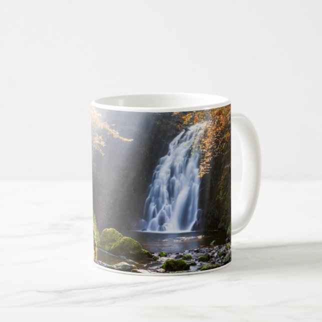 Caneca De Café Quedas | Gleno, Irlanda Norte (Frente Esquerda)