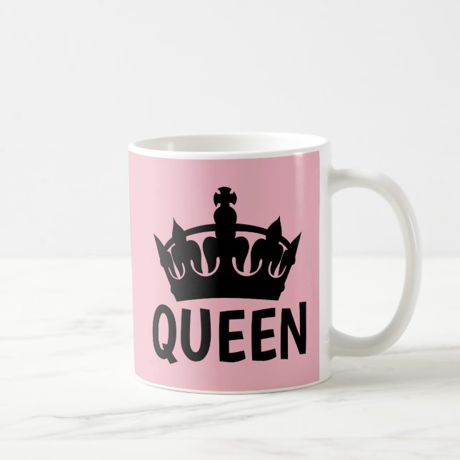 Caneca De Café Queen Coffee Mug para Ela (Direita)