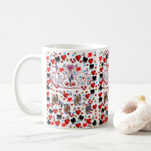 Caneca De Café Queen Hearts Mug