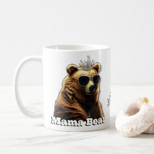 Caneca De Café Queen Mama Bear