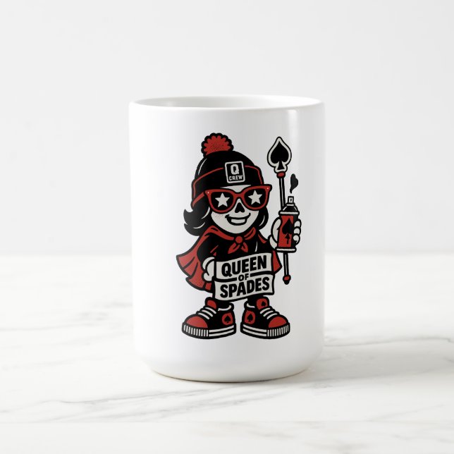 Caneca De Café Queen of Spades Street Mascot — Pro Grind Edition (Centro)