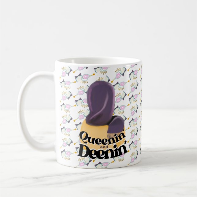Caneca De Café Queenin e Deenin - Coffee Mug (Esquerda)